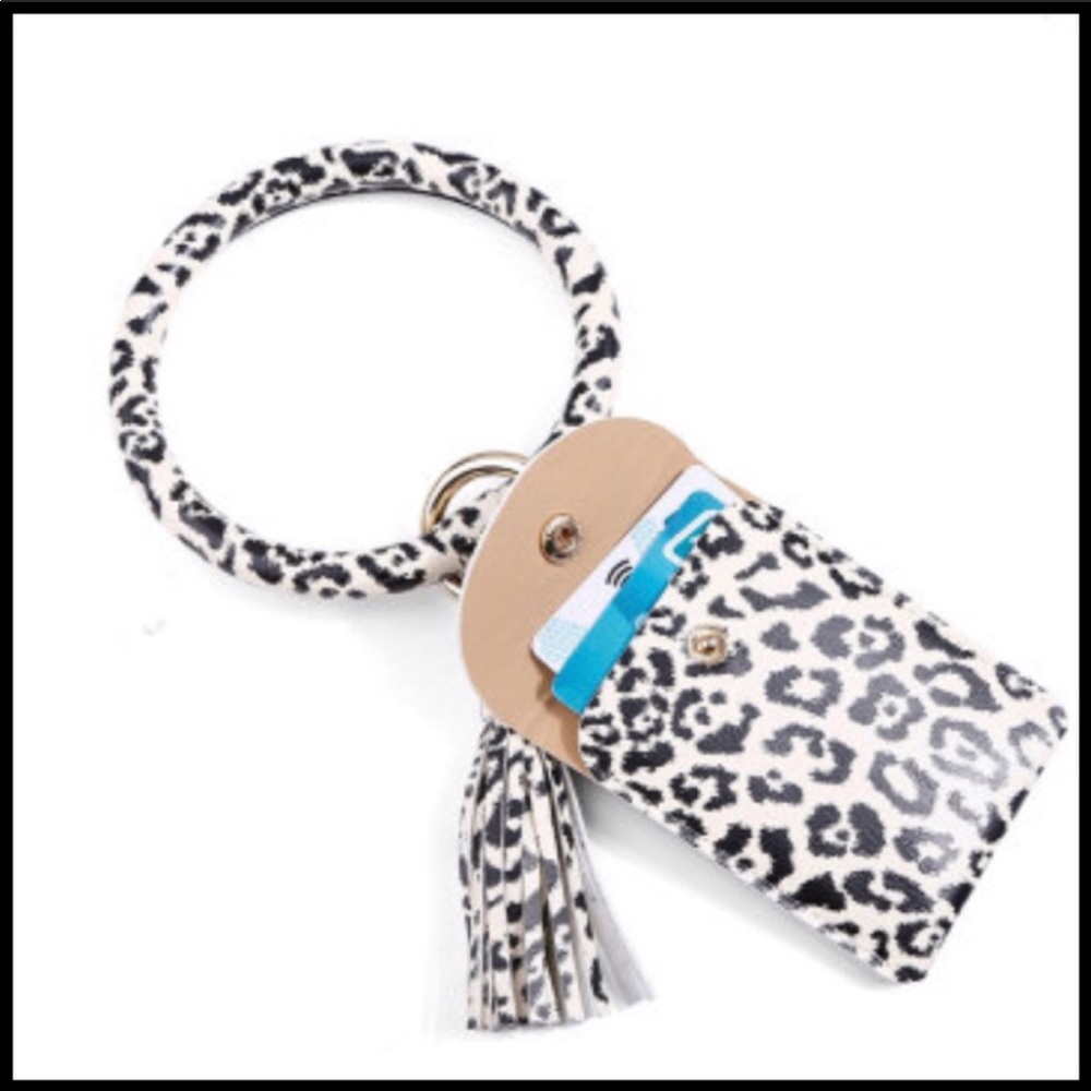 Tassel Key ring card case bracelet